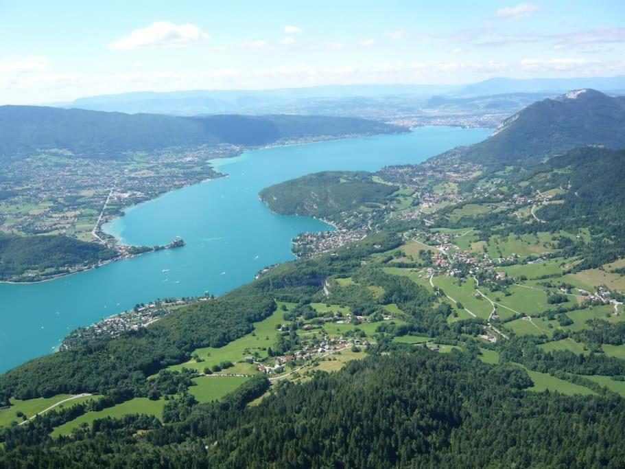 Charmant Appartement Lac D'Annecy / Ski - 6 Pers Menthon-Saint-Bernard Esterno foto
