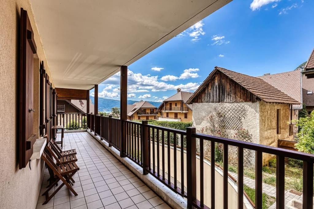 Charmant Appartement Lac D'Annecy / Ski - 6 Pers Menthon-Saint-Bernard Esterno foto